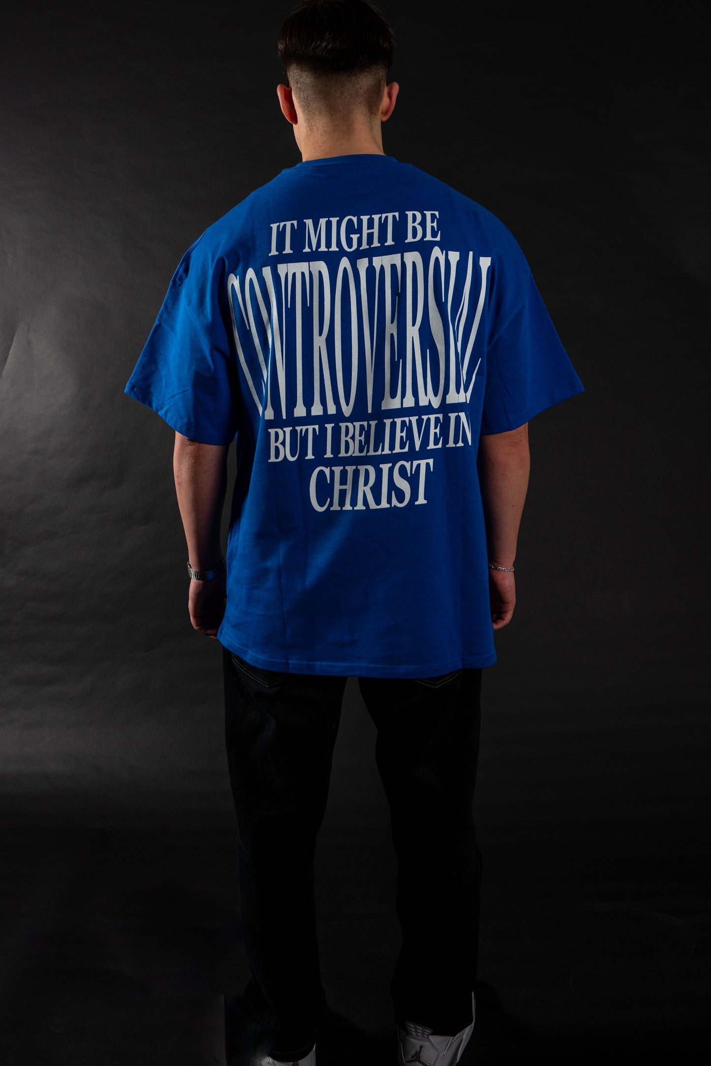 "CONTROVERSIAL" SHIRT BLUE