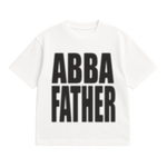 "ABBA FATHER" SHIRT - WHITE
