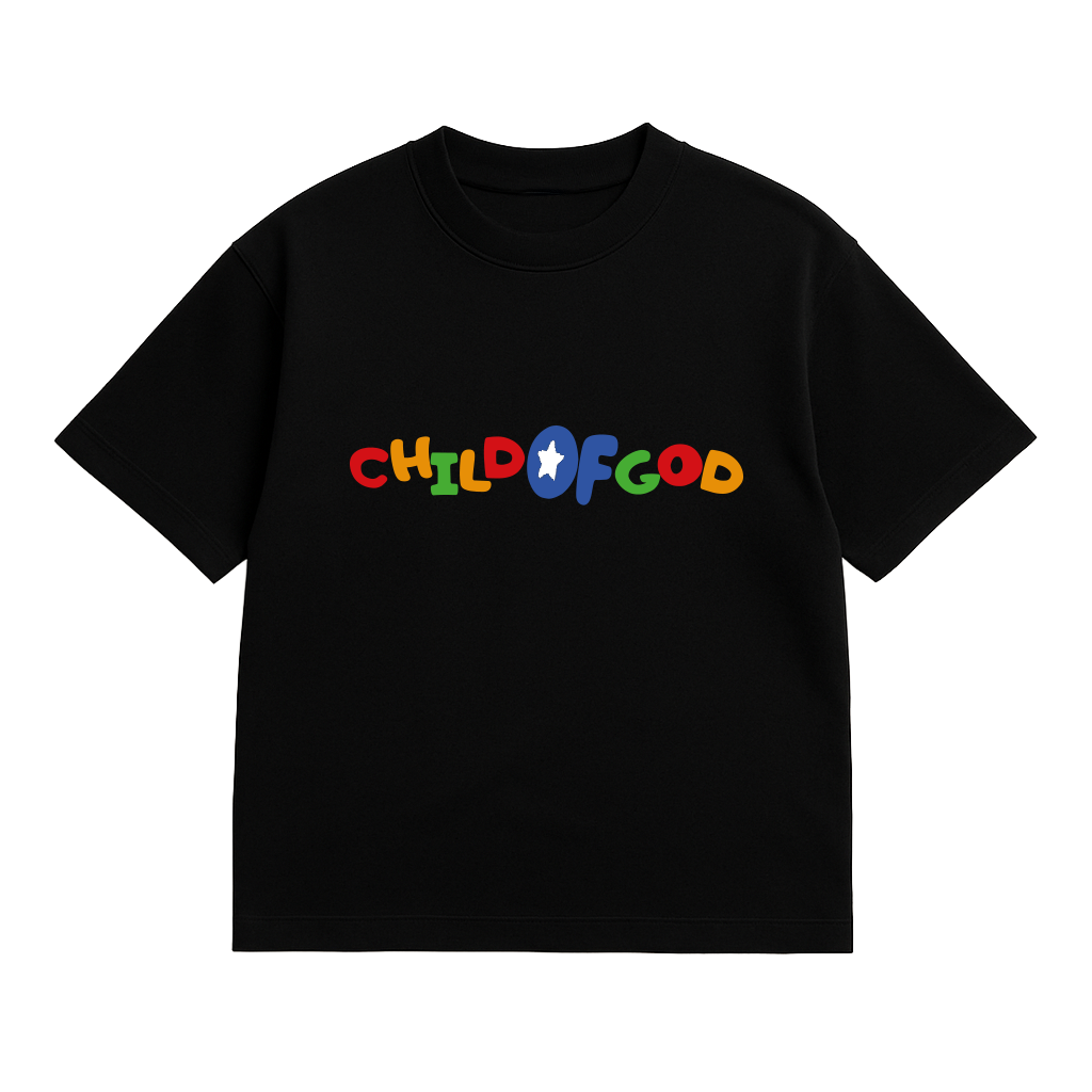"CHILD OF GOD" SHIRT - BLACK