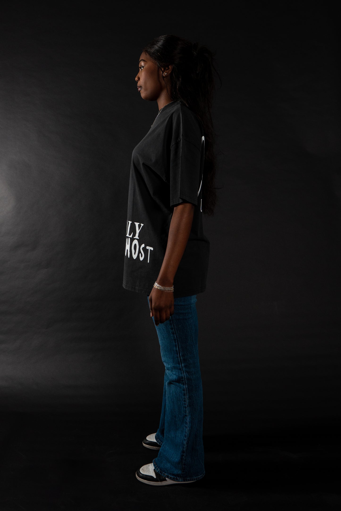 "CONTROVERSIAL" SHIRT WASHED BLACK
