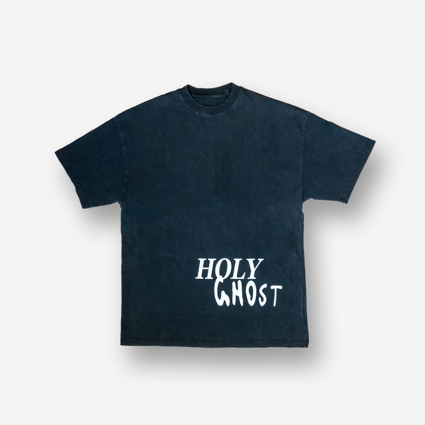 "CONTROVERSIAL" SHIRT WASHED BLACK
